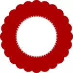 Červená pečeť symbolu