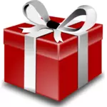 Roten Geschenk-Box-Vektor-Grafiken