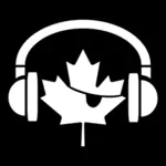 Музыка Пираты Канада флаг векторное изображение