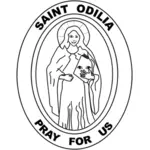 Saint Odile simgesi