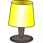 Vektör görüntü sarı bir lamba