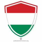Tarcza flagi węgierskiej