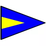 Треугольные военно-морской флаг