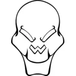 Utenomjordisks skull
