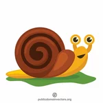 蜗牛卡通图形