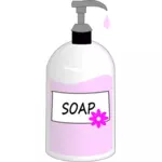 Sıvı sabun vektör küçük resim