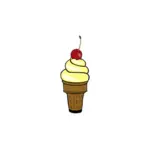 चेरी आइसक्रीम छवि