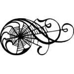 SpiderWeb прокрутки векторной графики