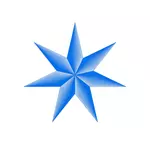Blå stjerne bilde