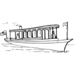 Рисунок из маленькой лодке