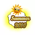 2010 년 여름 로고 벡터 이미지