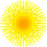 El sol vector illustraton