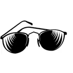 Sunglasses with shade