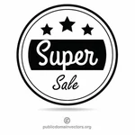 Super verkoop monochrome sticker