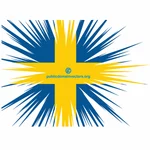 تأثير انفجار العلم السويدي