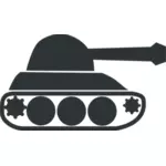 काली सेना टैंक सदिश चिह्न