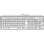 Spansk tastatur vektorgrafikk
