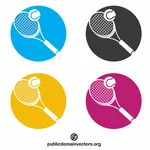 Logoen til tennisskolen