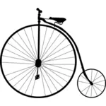 Penny-Farthing vectoriale