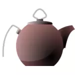 Векторная иллюстрация чайник или Кофеварка горшок