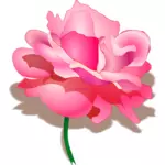 Векторный рисунок розы
