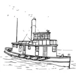 Tugboat ilustrasi