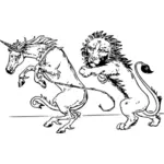 Единорог и Лев