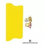 Bølgete flagg Vatikanet