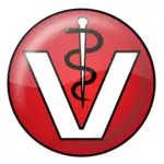 Veterinaire sticker logo