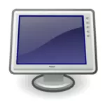 Immagine vettoriale Tango dei display icona