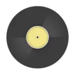 रंग vinyl रिकॉर्ड के ड्राइंग वेक्टर