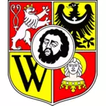 Vektor-Bild des Wappens der Stadt Breslau