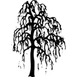 Willow Tree-Vektor-Bild