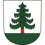 וקטור תמונה של סמל העיר Bauma