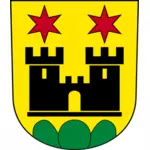 Векторный рисунок герба города Майлен