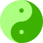 Gröna Yin och Yang