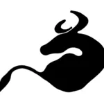 Векторное изображение быка