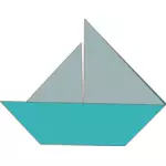 Origami yelkenli